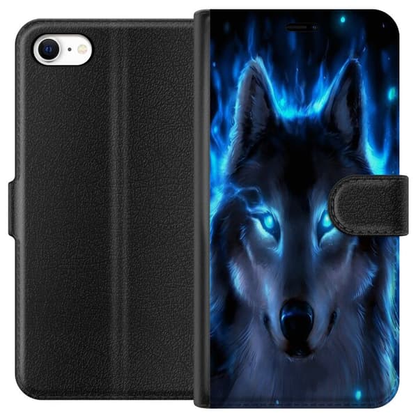 Apple iPhone 6 Lommeboketui Ulvehund
