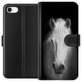 Miniatyrbillede 1 af 3: Apple iPhone 6 Tegnebogsetui Hvid Hest