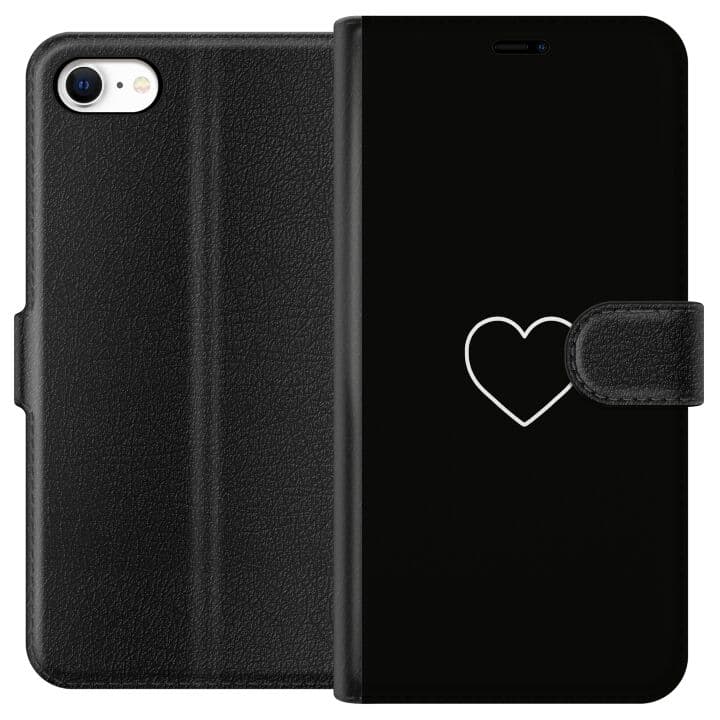 Apple iPhone 6 Plånboksfodral Hjärta