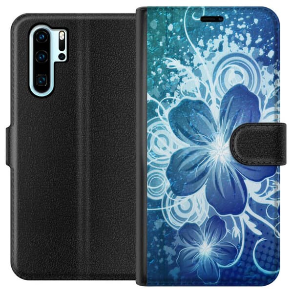Huawei P30 Pro Plånboksfodral Blommor