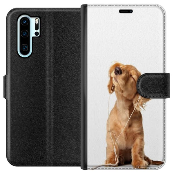 Huawei P30 Pro Lommeboketui Hund