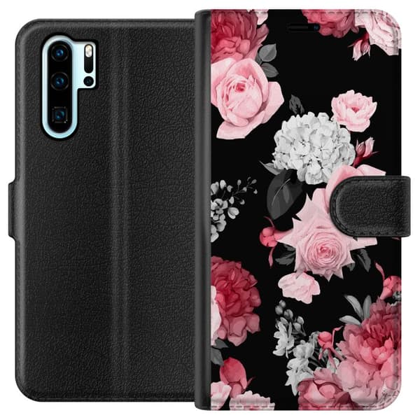 Huawei P30 Pro Lommeboketui Floral Bloom