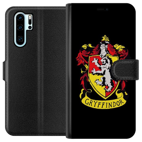 Huawei P30 Pro Lommeboketui Harry Potter - Gryffindor