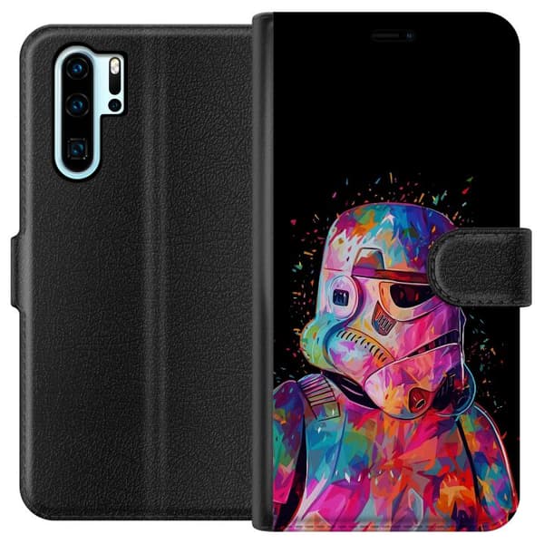 Huawei P30 Pro Tegnebogsetui Star Wars Stormtrooper