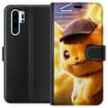 Miniatyrbillede 1 af 3: Huawei P30 Pro Tegnebogsetui Detektiv Pikachu