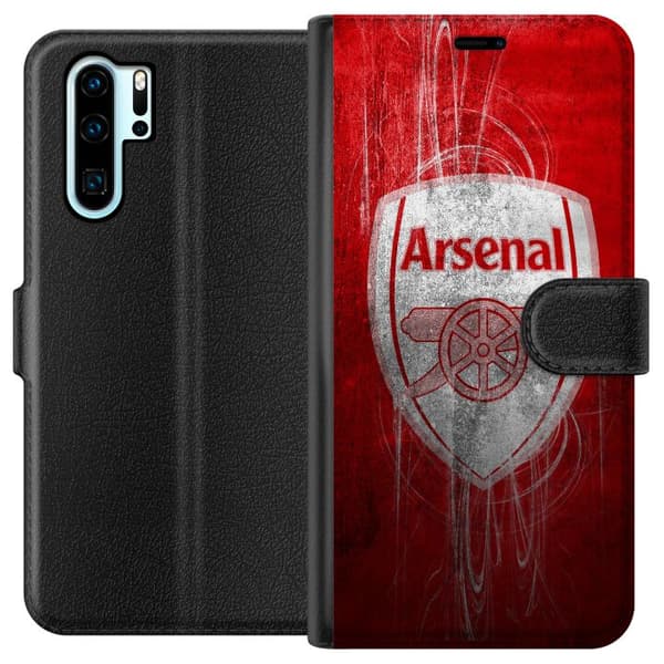 Huawei P30 Pro Tegnebogsetui Arsenal