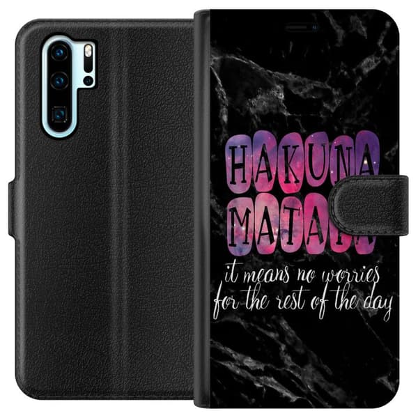 Huawei P30 Pro Tegnebogsetui Hakuna Matata