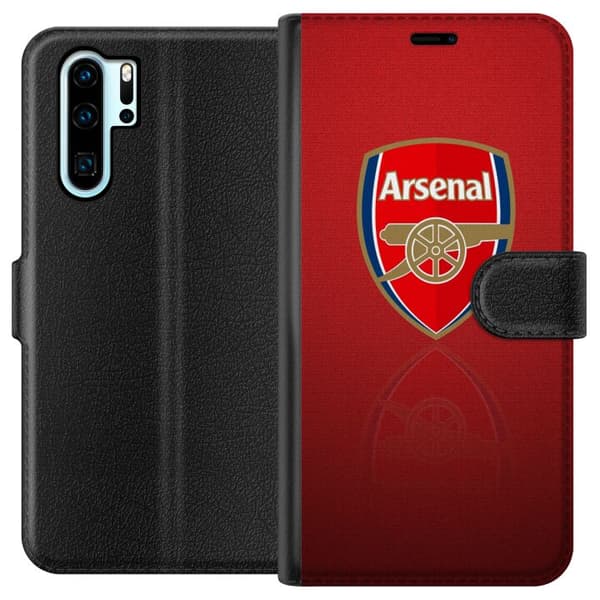 Huawei P30 Pro Tegnebogsetui Arsenal