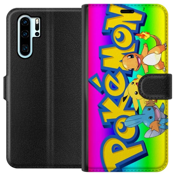 Huawei P30 Pro Tegnebogsetui Pokémon