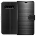Miniatyrbild 1 av 3: Samsung Galaxy S10+ Plånboksfodral Brushed Metal
