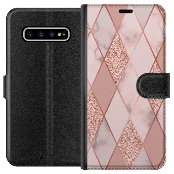 Samsung Galaxy S10+ Lompakkokotelo Hieman Hienostunut