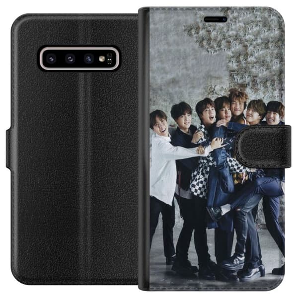 Samsung Galaxy S10+ Tegnebogsetui K-POP BTS