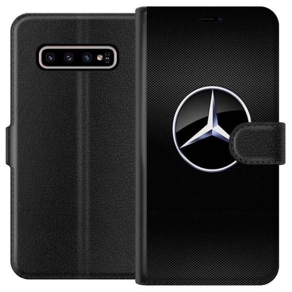 Samsung Galaxy S10+ Lompakkokotelo Mercedes