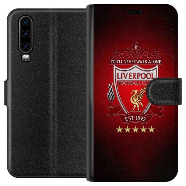 Huawei P30 Lommeboketui Liverpool