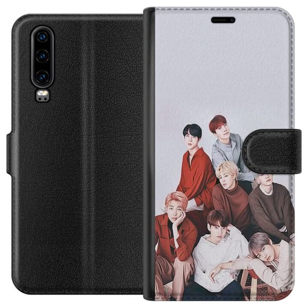 Huawei P30 Lompakkokotelo K-POP BTS