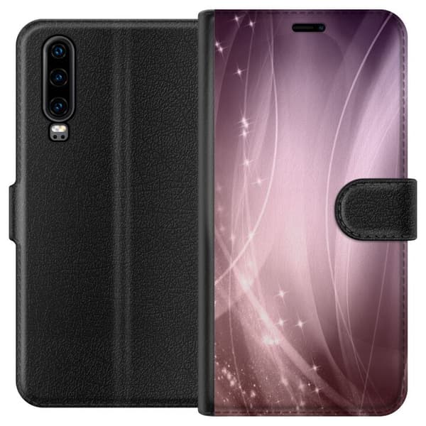 Huawei P30 Plånboksfodral Rosa