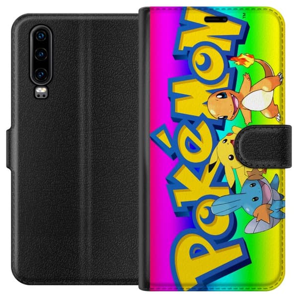Huawei P30 Lommeboketui Pokemon