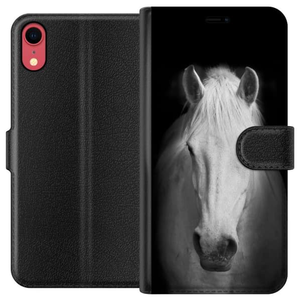 Apple iPhone XR Tegnebogsetui Hest