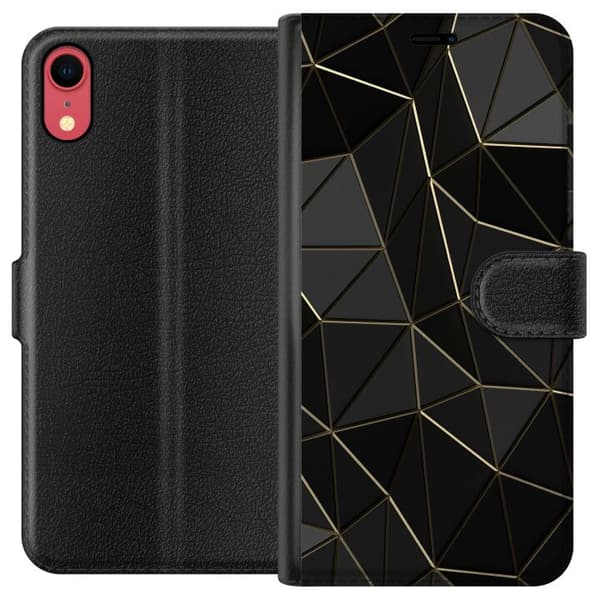 Apple iPhone XR Tegnebogsetui Midnat