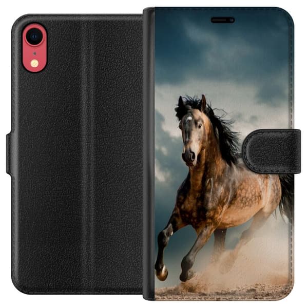 Apple iPhone XR Lommeboketui Hest
