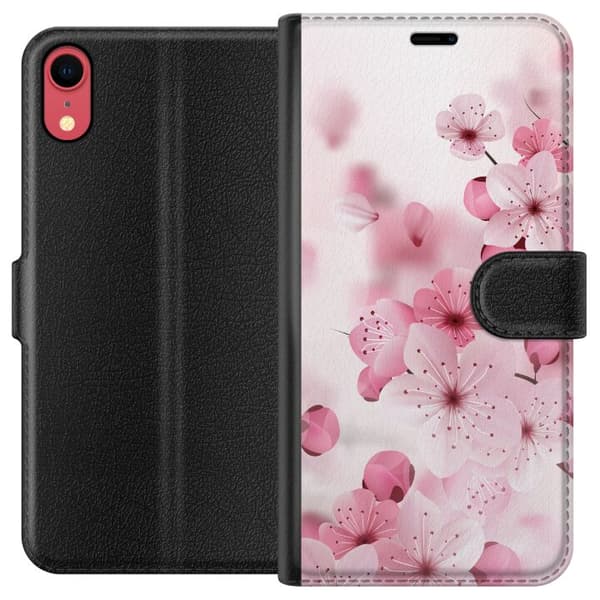 Apple iPhone XR Tegnebogsetui Kirsebærblomst