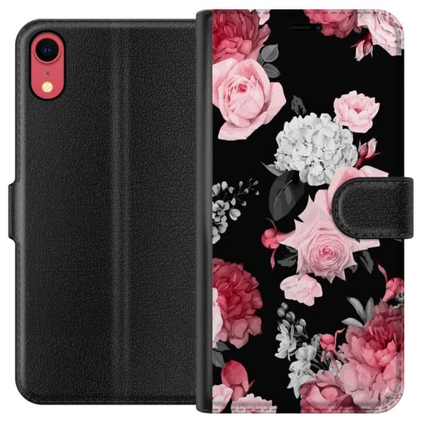 Apple iPhone XR Lompakkokotelo Kukkaista kukintaa