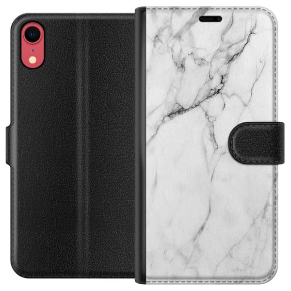 Apple iPhone XR Plånboksfodral Marmor