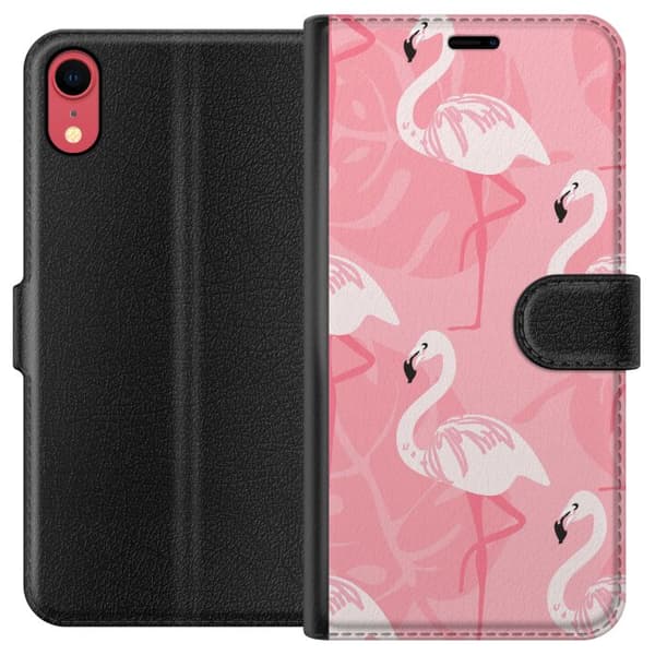 Apple iPhone XR Tegnebogsetui Flamingo