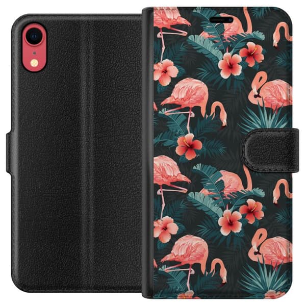 Apple iPhone XR Tegnebogsetui Flamingo