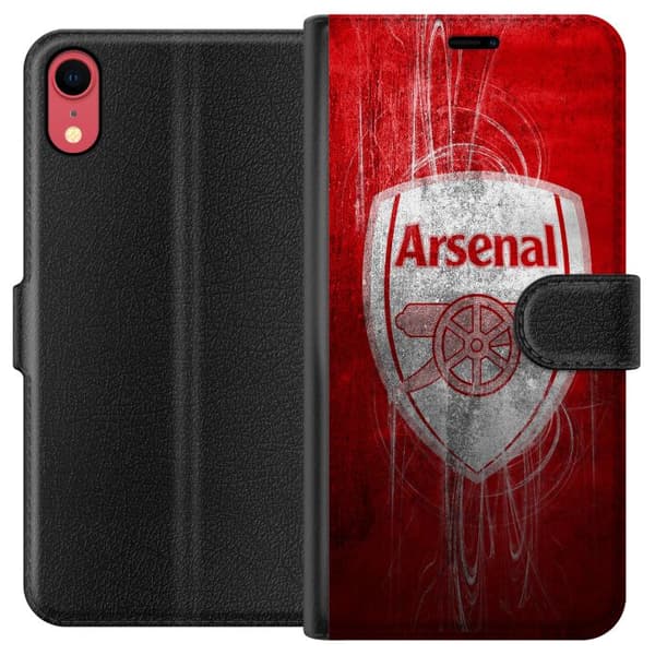 Apple iPhone XR Tegnebogsetui Arsenal