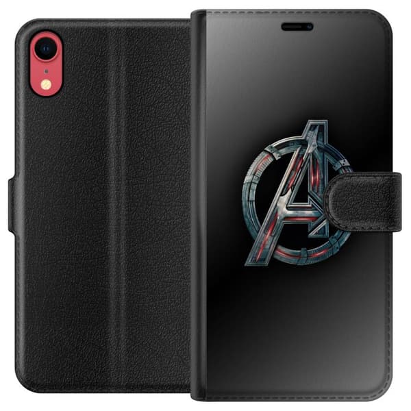 Apple iPhone XR Tegnebogsetui Avengers