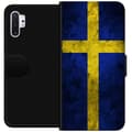 Miniatyrbillede 1 af 3: Samsung Galaxy Note10+ Tegnebogsetui Sverige Flag
