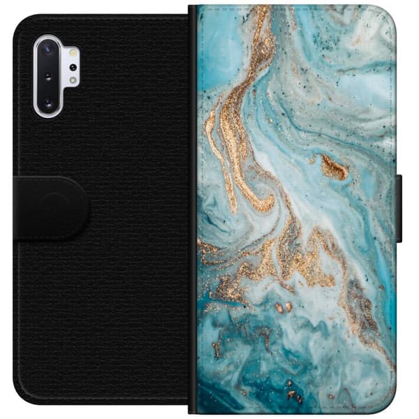 Samsung Galaxy Note10+ Tegnebogsetui Magisk Marmor