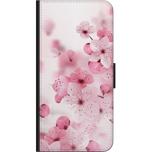 Samsung Galaxy Note10+ Tegnebogsetui Kirsebærblomst