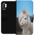 Miniatyrbillede 1 af 3: Samsung Galaxy Note10+ Tegnebogsetui Hest & Kat