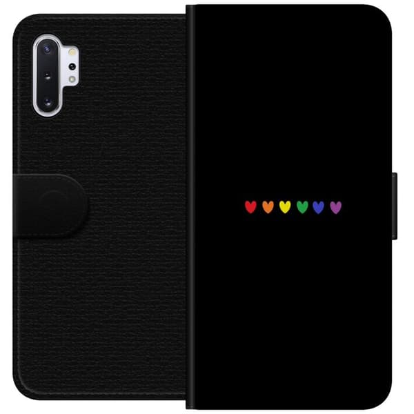 Samsung Galaxy Note10+ Plånboksfodral Pride Hearts