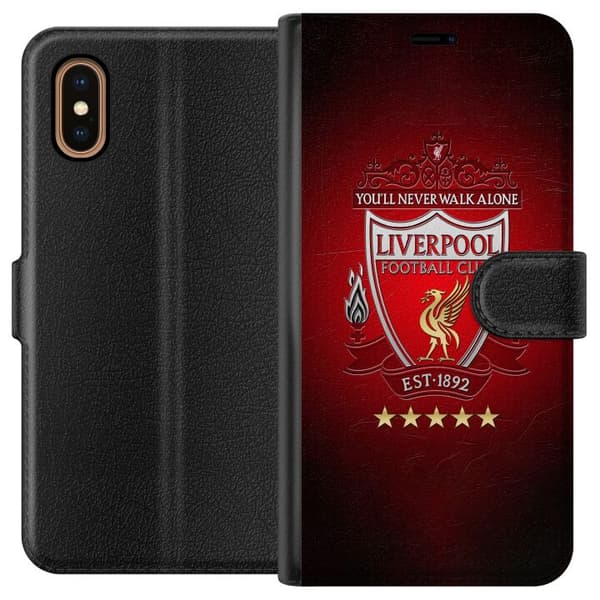 Apple iPhone XS Max Lommeboketui YNWA Liverpool