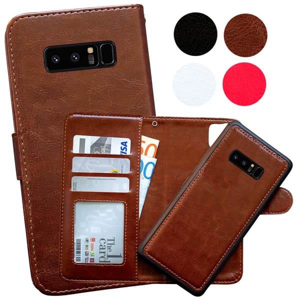 Samsung Galaxy Note 8 - Læder cover / Beskyttelse