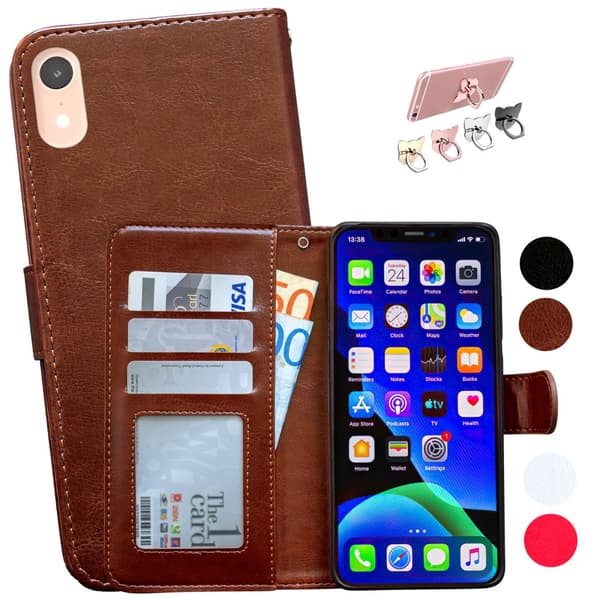 iPhone Xr - Læder cover / Beskyttelse