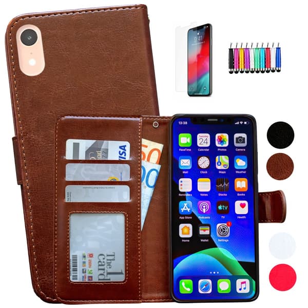 iPhone Xr - Læder cover / Beskyttelse