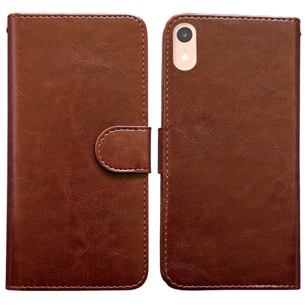 iPhone Xr - Læder cover / Beskyttelse