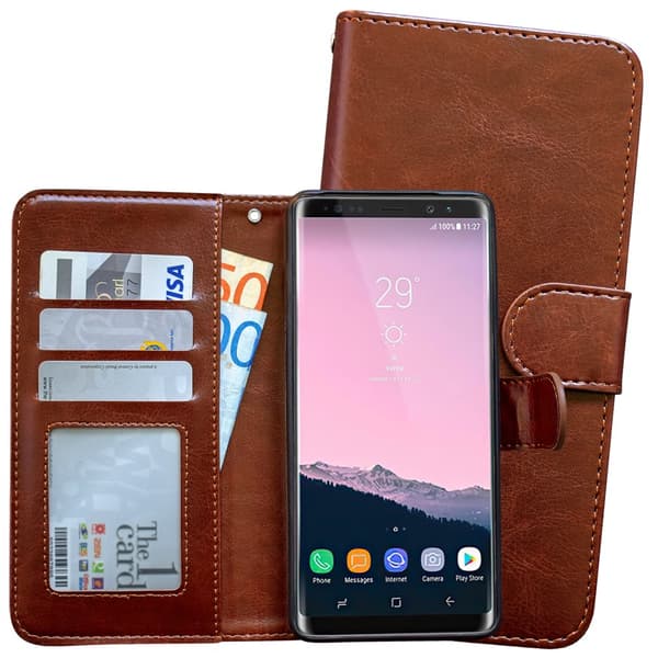 Samsung Galaxy Note9 - Læder cover / Beskyttelse