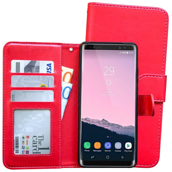 Samsung Galaxy Note9 - Læder cover / Beskyttelse