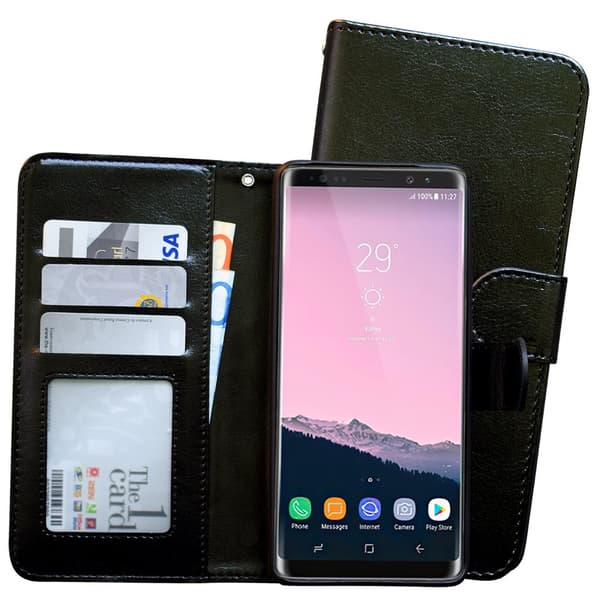 Samsung Galaxy Note9 - Läderfodral / Skydd