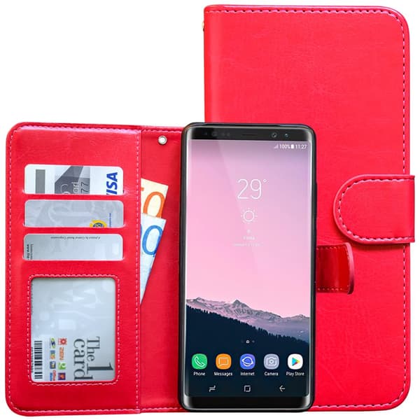 Samsung Galaxy Note 9 - Nahkakotelo / Suoja