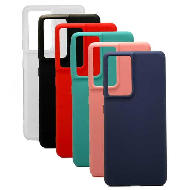 SKALO Samsung S21 Ultra Ultratunn TPU-Skal