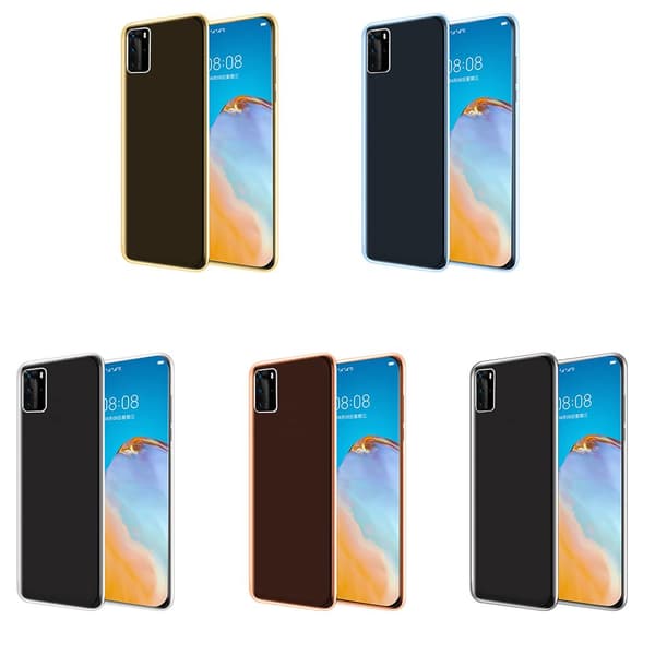 Genomtänkt Dubbelskal i Silikon - Huawei P40 Pro