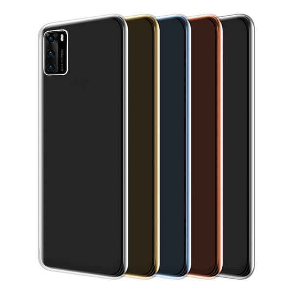 Huawei P40 - Stilrent Skyddande Dubbelsidigt Silikonskal