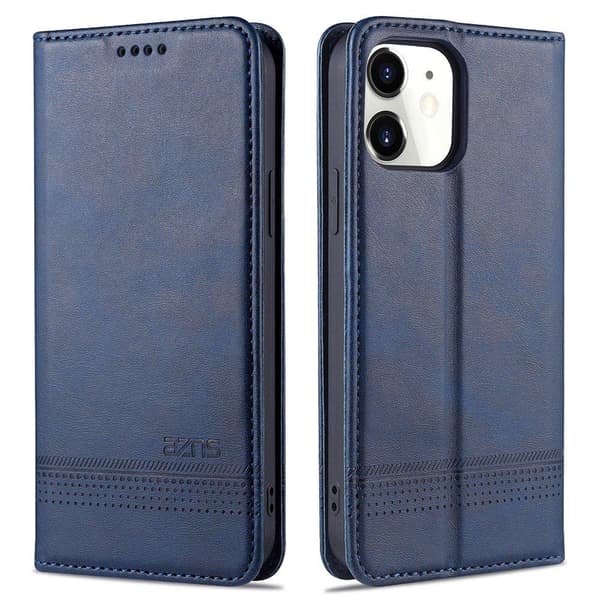 iPhone 12 Mini - Praktiskt Stilrent AZNS Plånboksfodral
