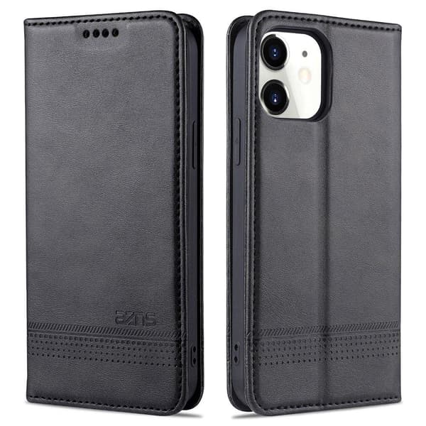 iPhone 12 Mini - Praktiskt Stilrent AZNS Plånboksfodral